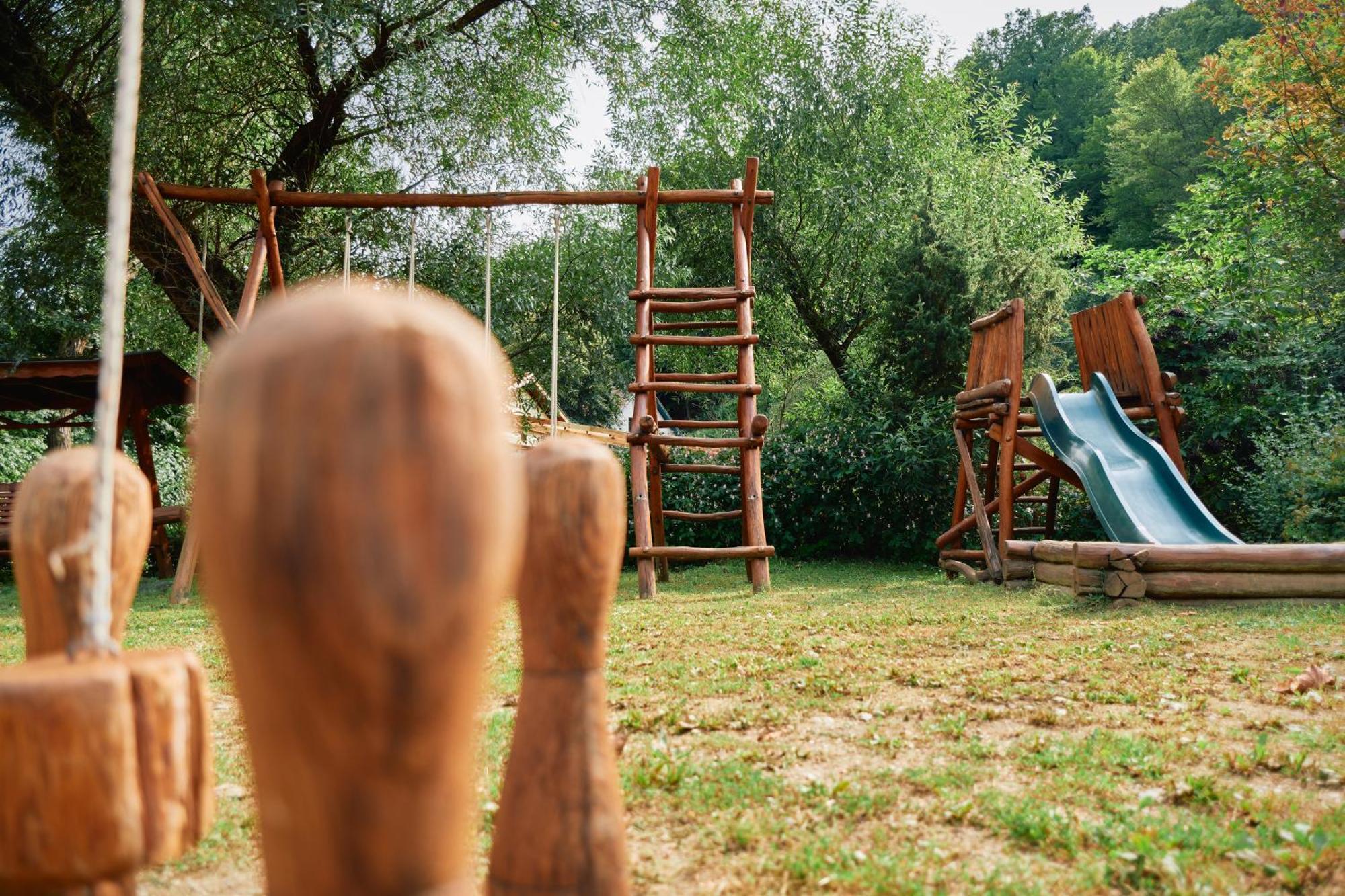 Oeko-Park Panzio, Kemping Es Rendezvenykoezpont Szarvaskő エクステリア 写真