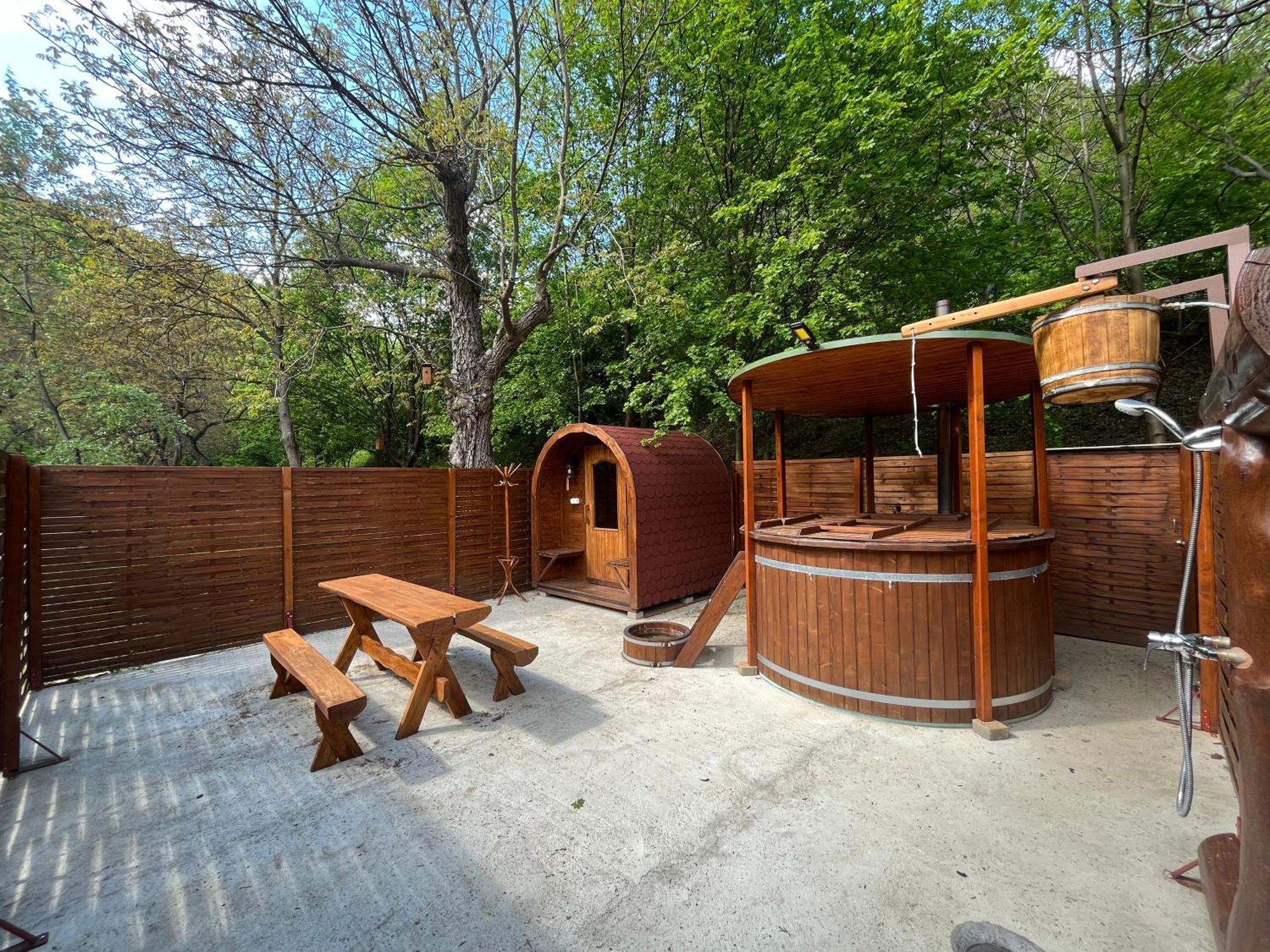 Oeko-Park Panzio, Kemping Es Rendezvenykoezpont Szarvaskő エクステリア 写真